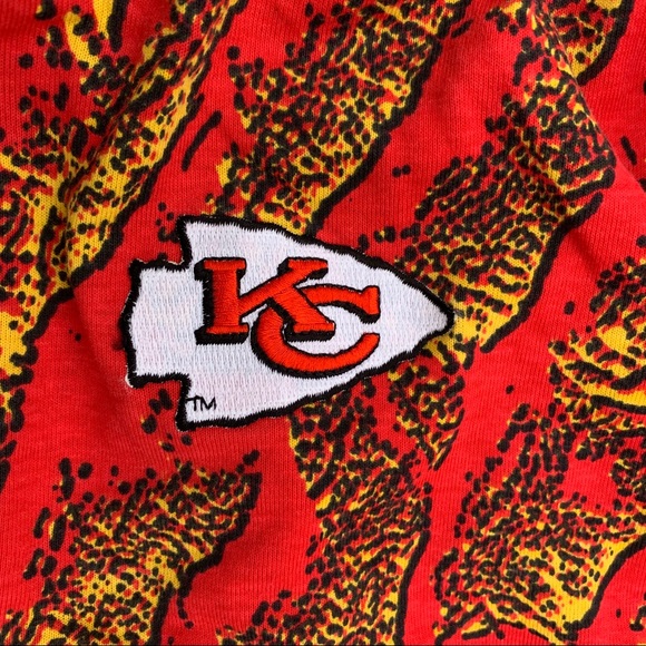 (SOLD) ‼️ NIXZ Zubaz Style KC Chiefs Pants - Picture 3 of 6